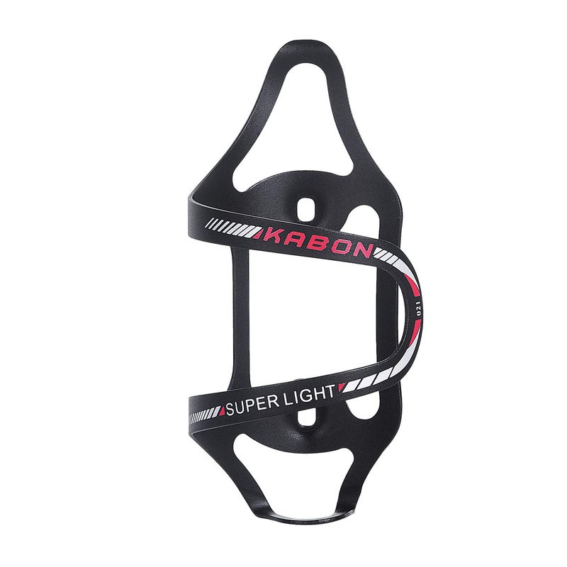 KABON Bike Water Bottle Holder, KABON Lightweight Bicycle Alloy Aluminum Side Load Water Bottle Cage Brackets for Road Mountain Bike Cycling Accessories - Red - Image 1